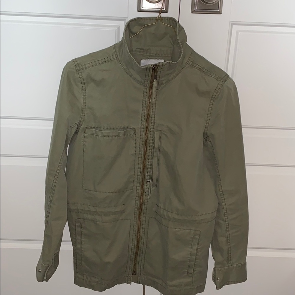 Madewell Army Green Utility Jacket